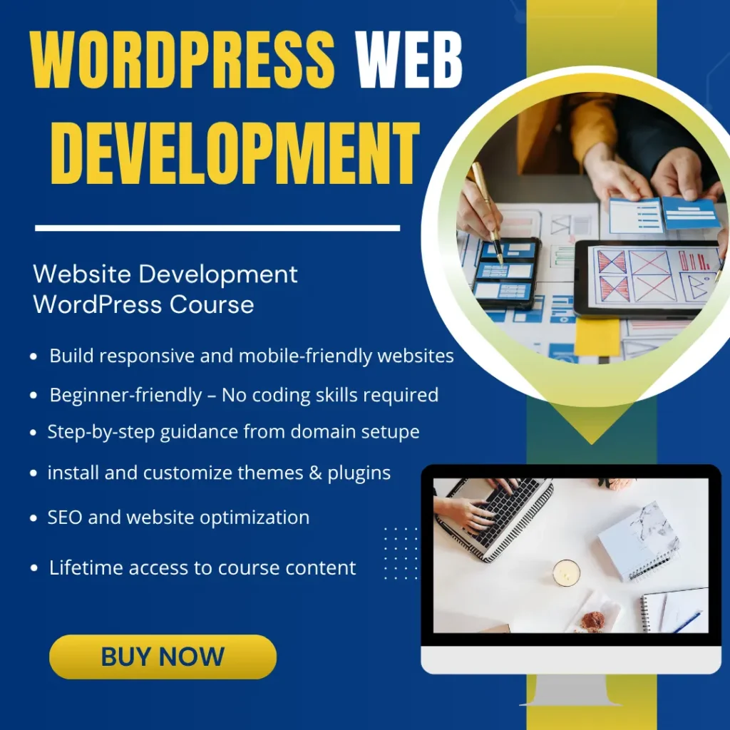 Wordpress Web Development Course